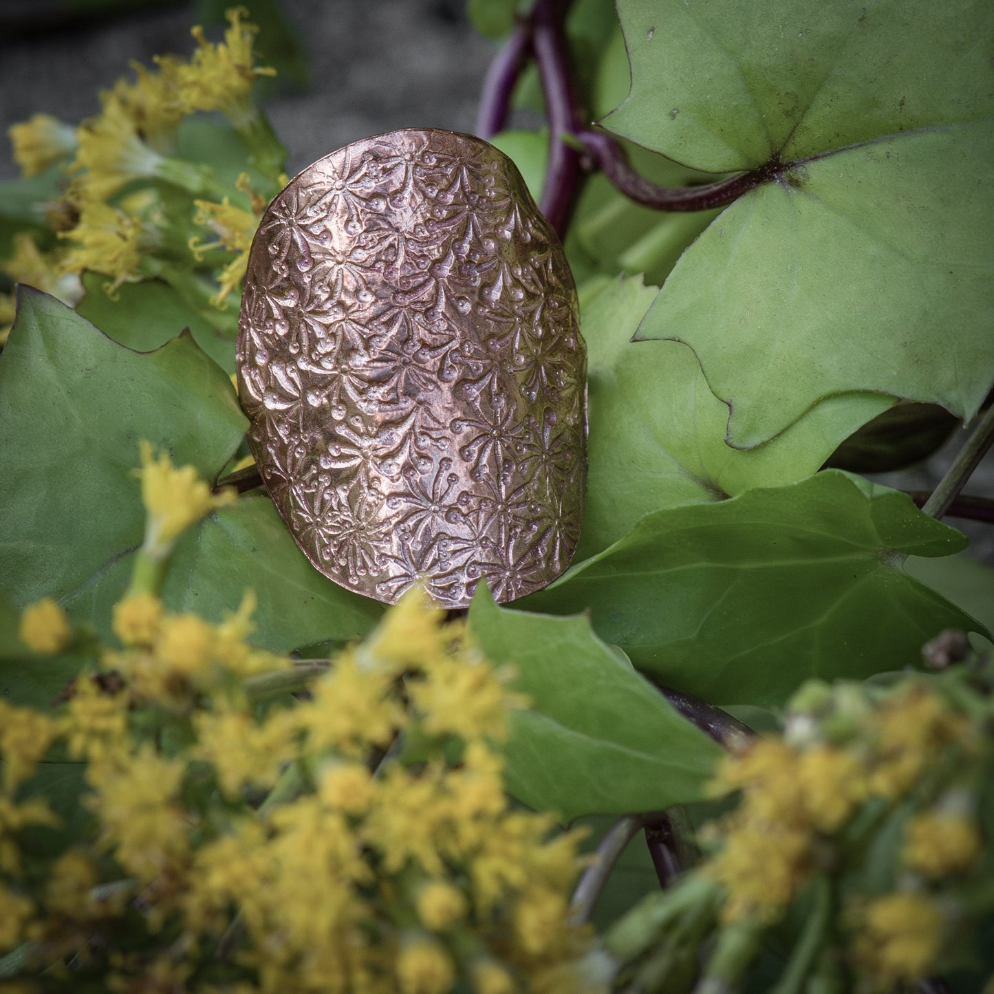 Copper shield ring