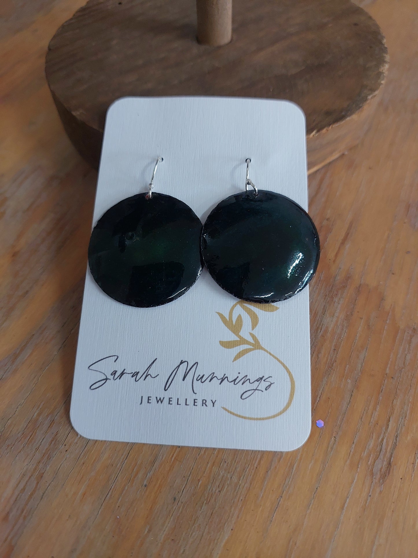 Enamel Earrings