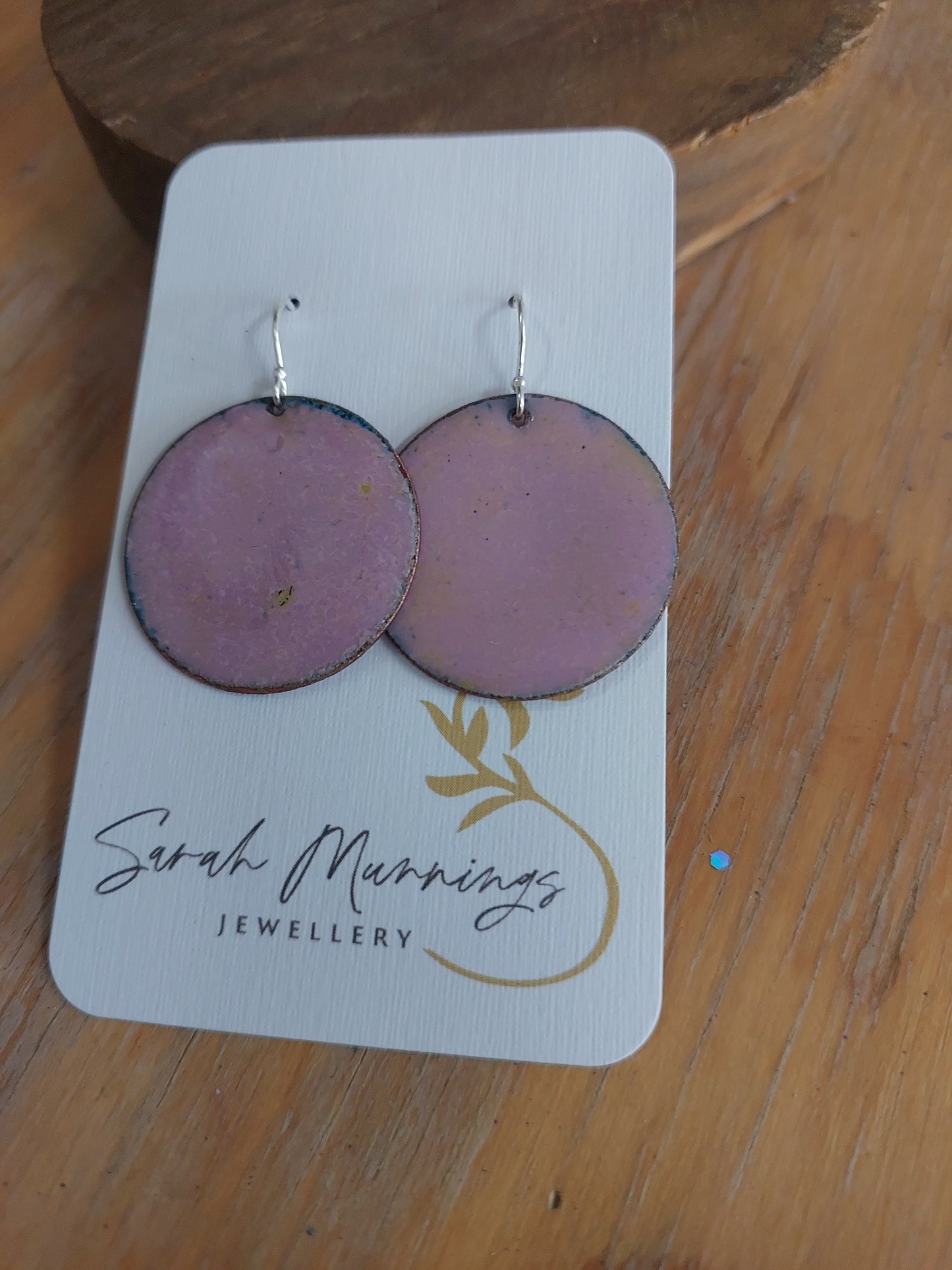 Enamel Earrings