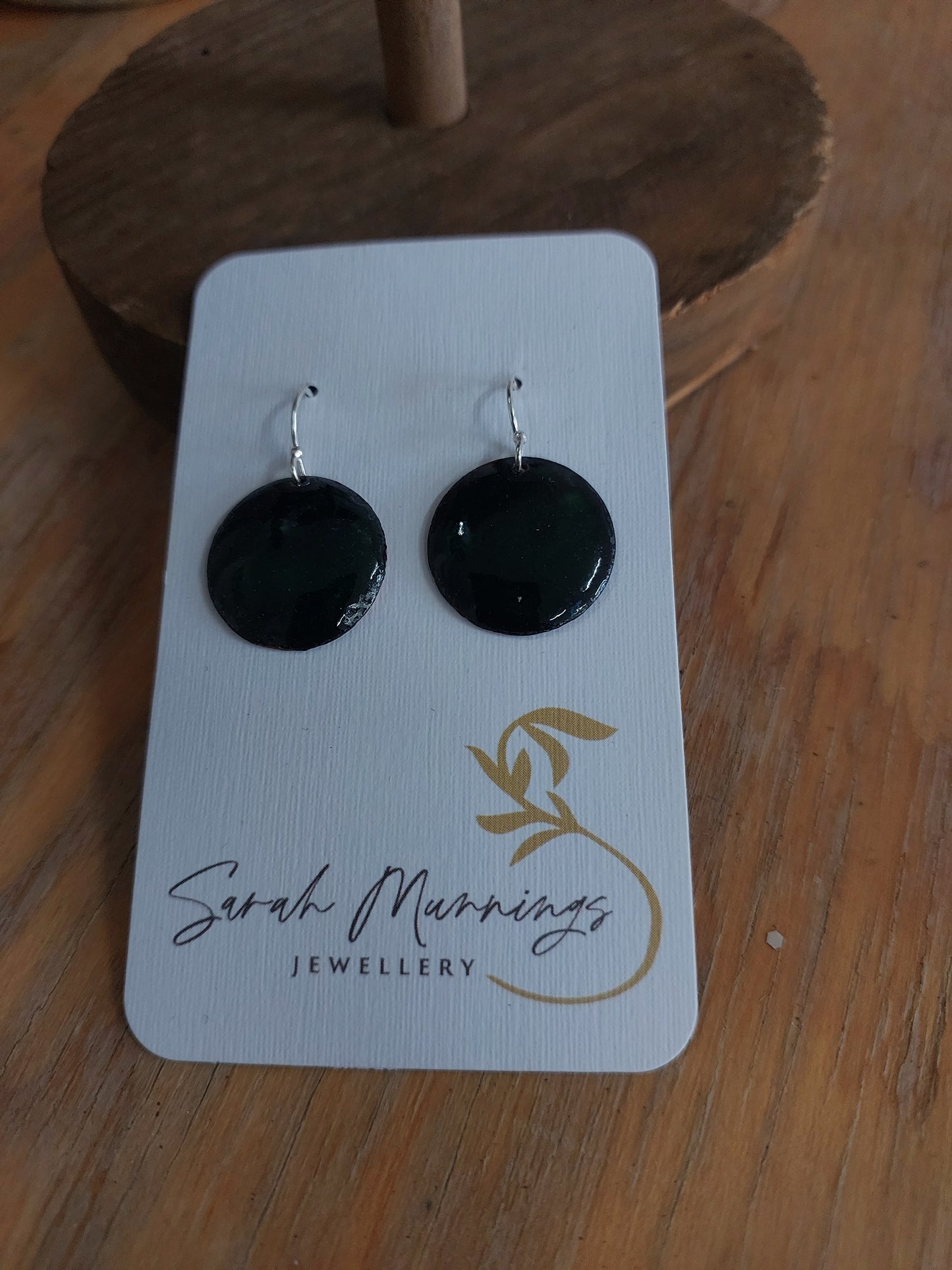 Enamel Earrings