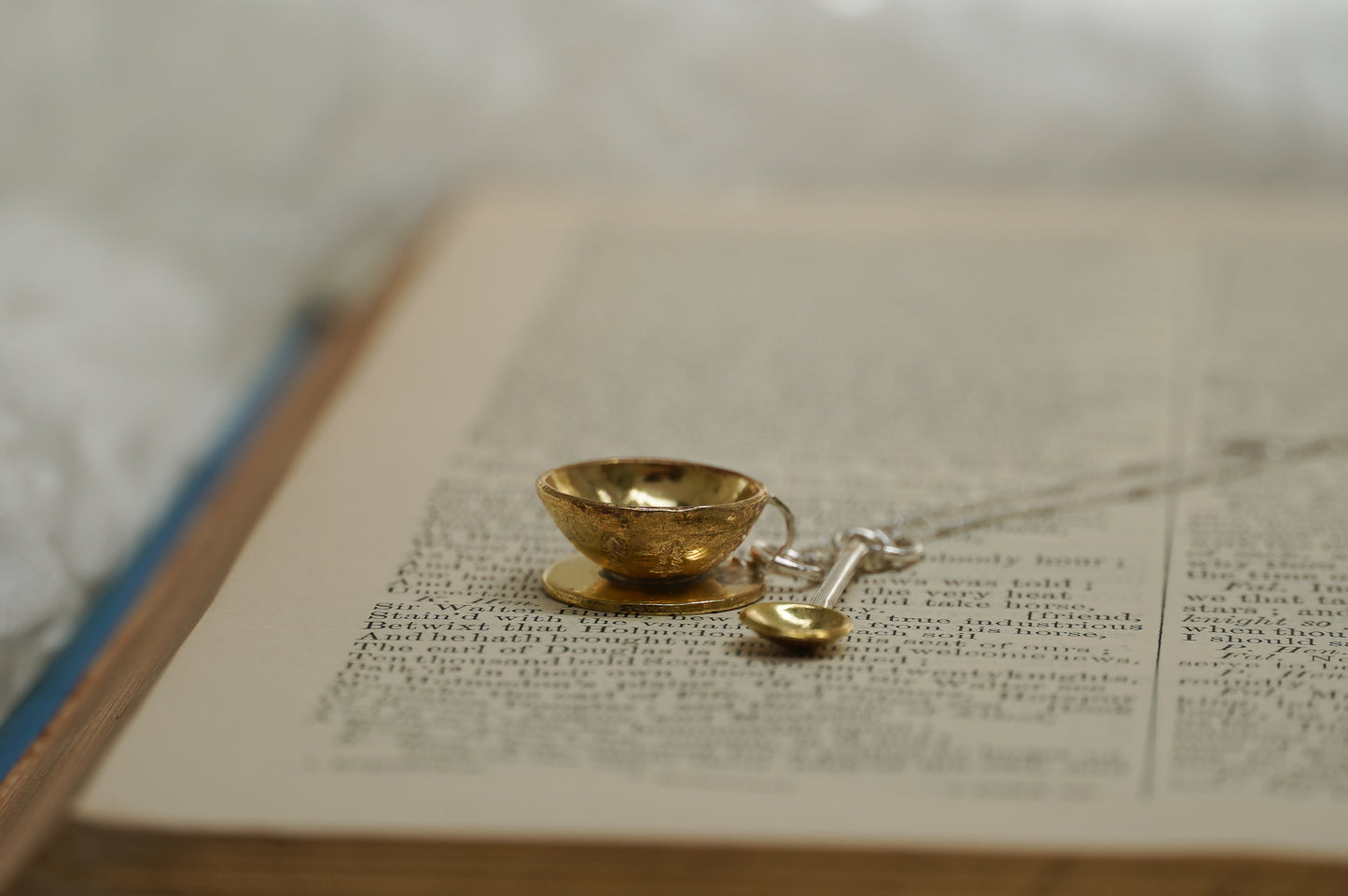 English tea time necklaces