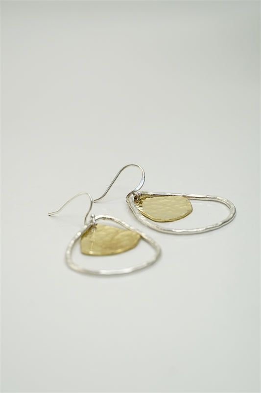 Tear drop earrings