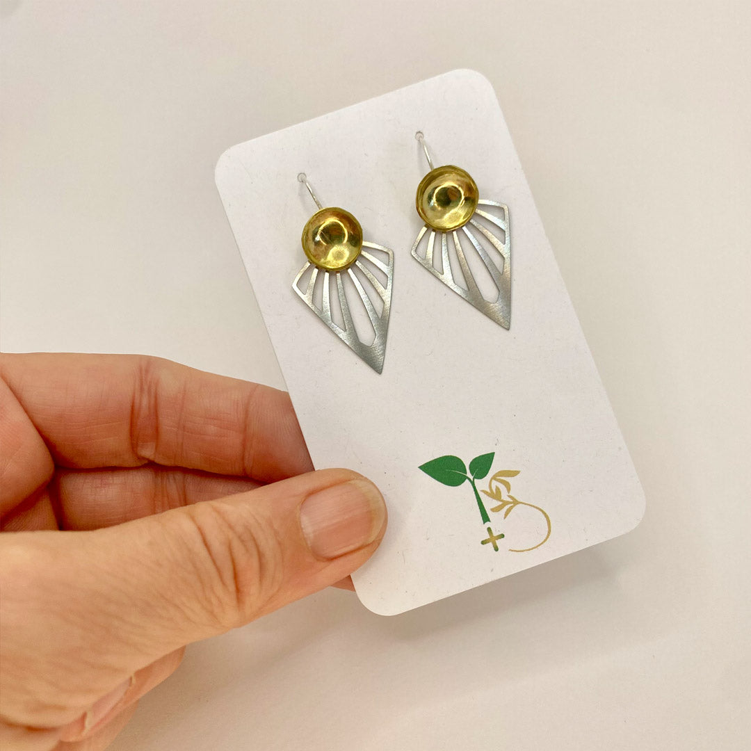 Eclipse Golden Earrings