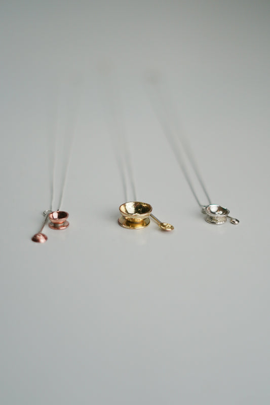 English tea time necklaces