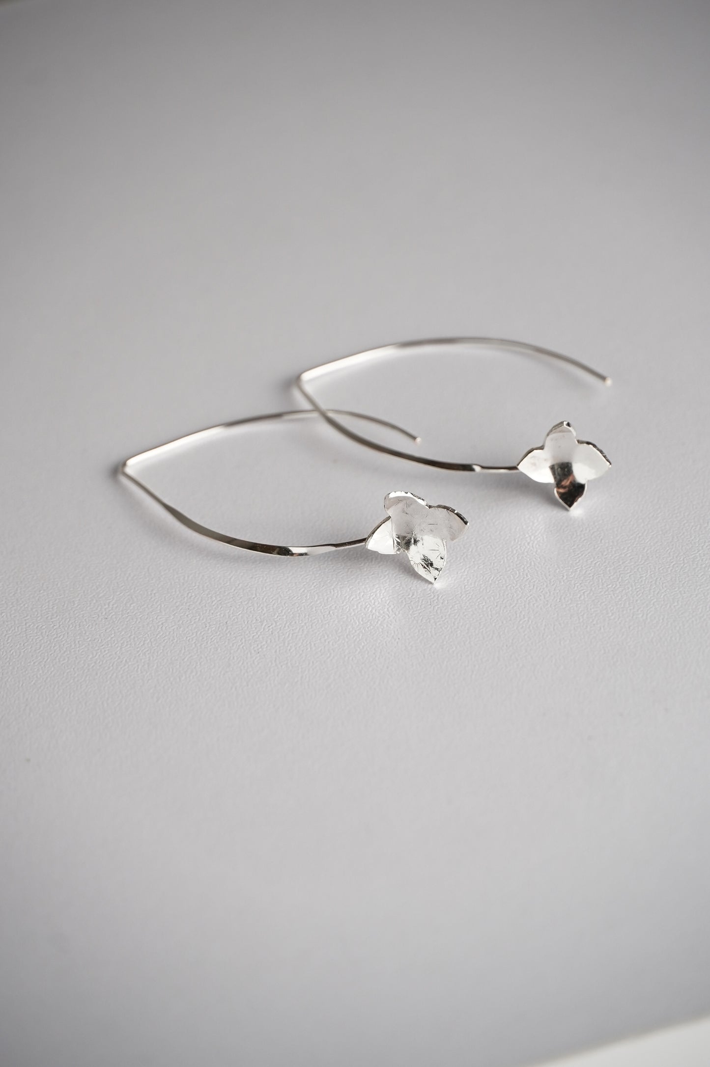 Flower earrings